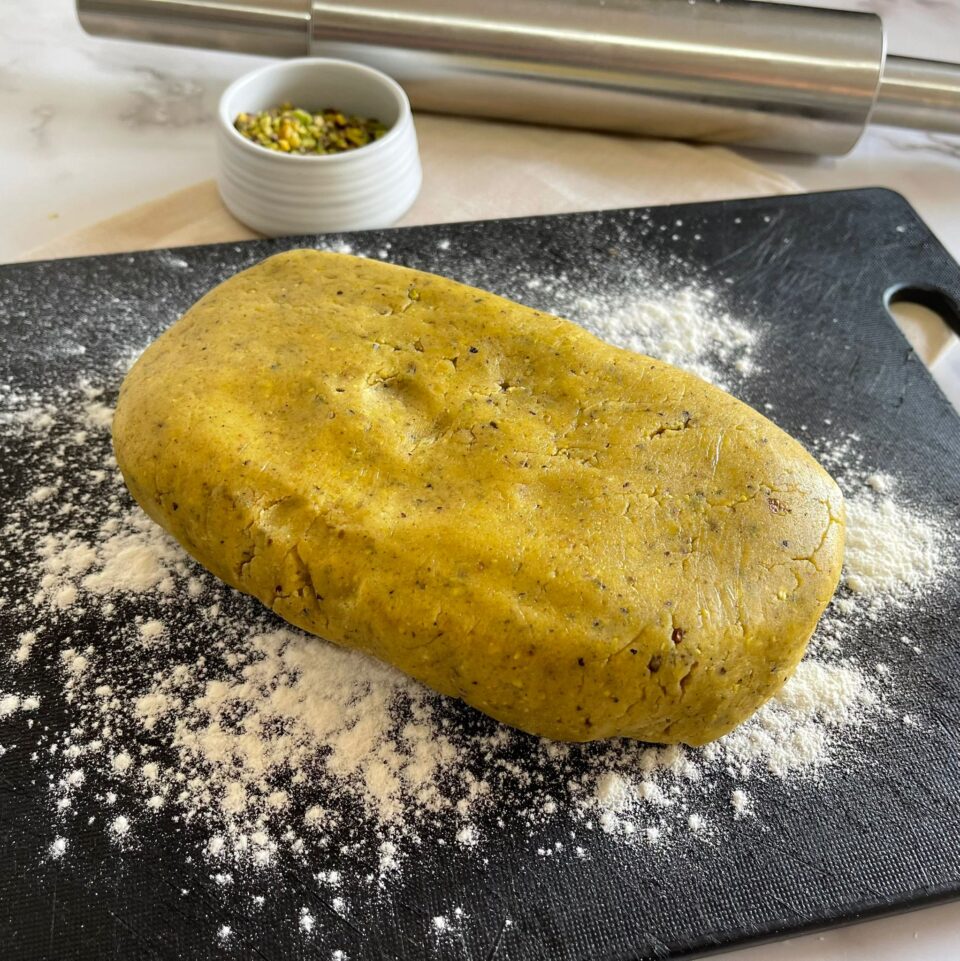 Pasta Frolla al pistacchio 