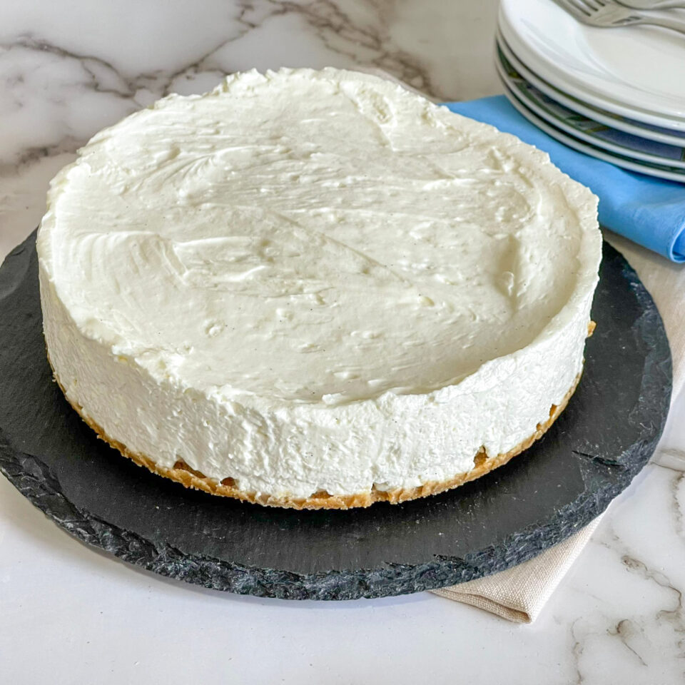 Cheesecake fredda senza cottura 